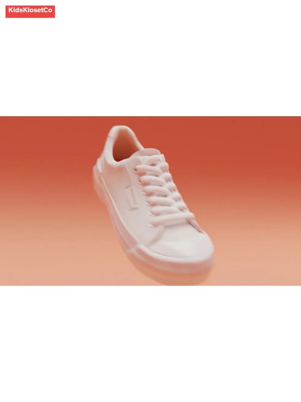 Girls Plush Foam Sneakers Cotton Lining Lace-Up Cushioned